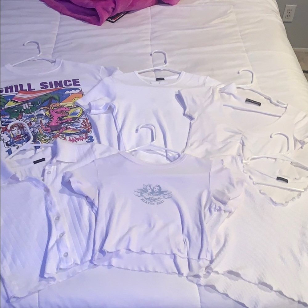 brandy white tee collection!